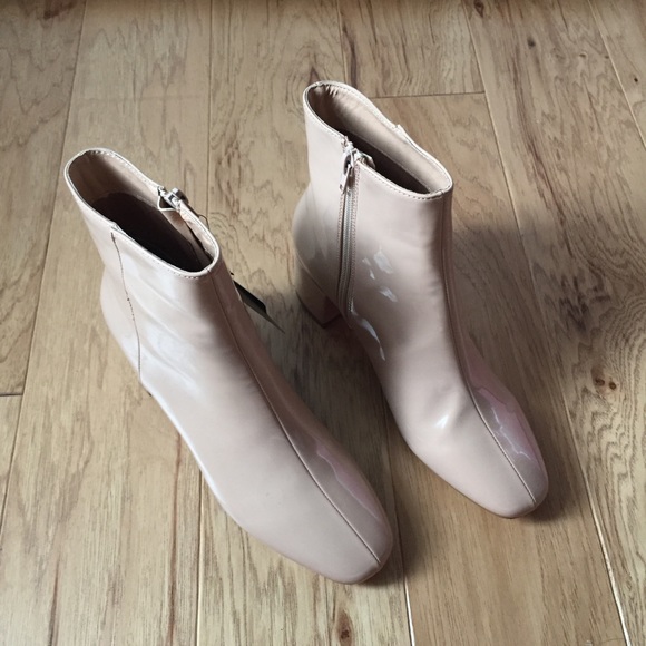 Forever 21 Shoes - NWT faux tan leather booties